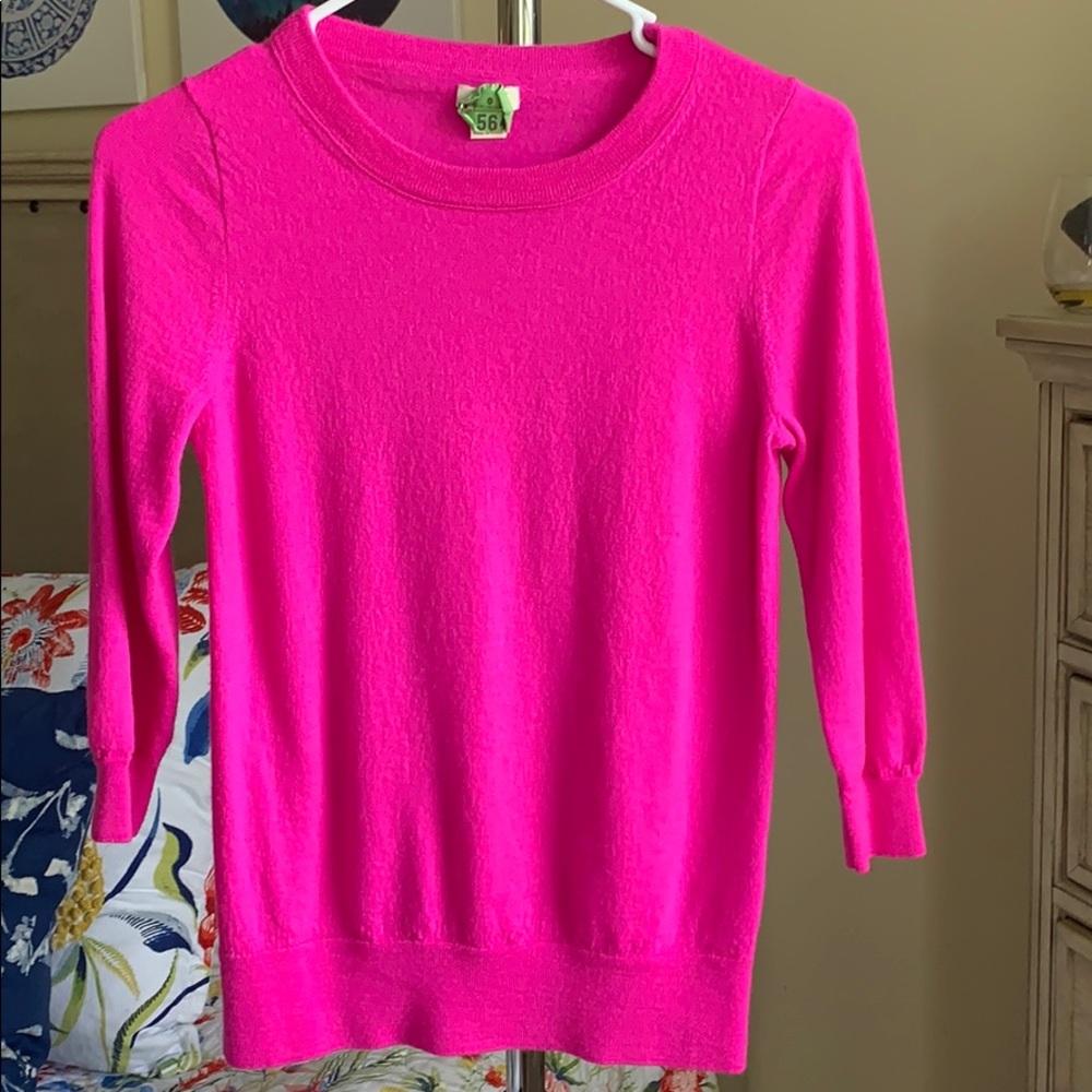Pink sweater